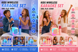 Wireless Bluetooth Karaoke Speaker with Dual Microphones